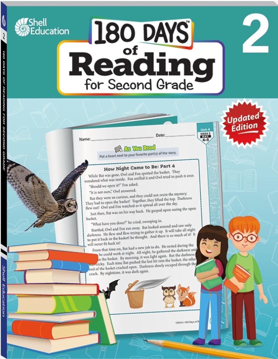 180 Days™: Reading for Second Grade, 2nd Edition: Practice, Assess, Diagnose (180 Days of Practice)