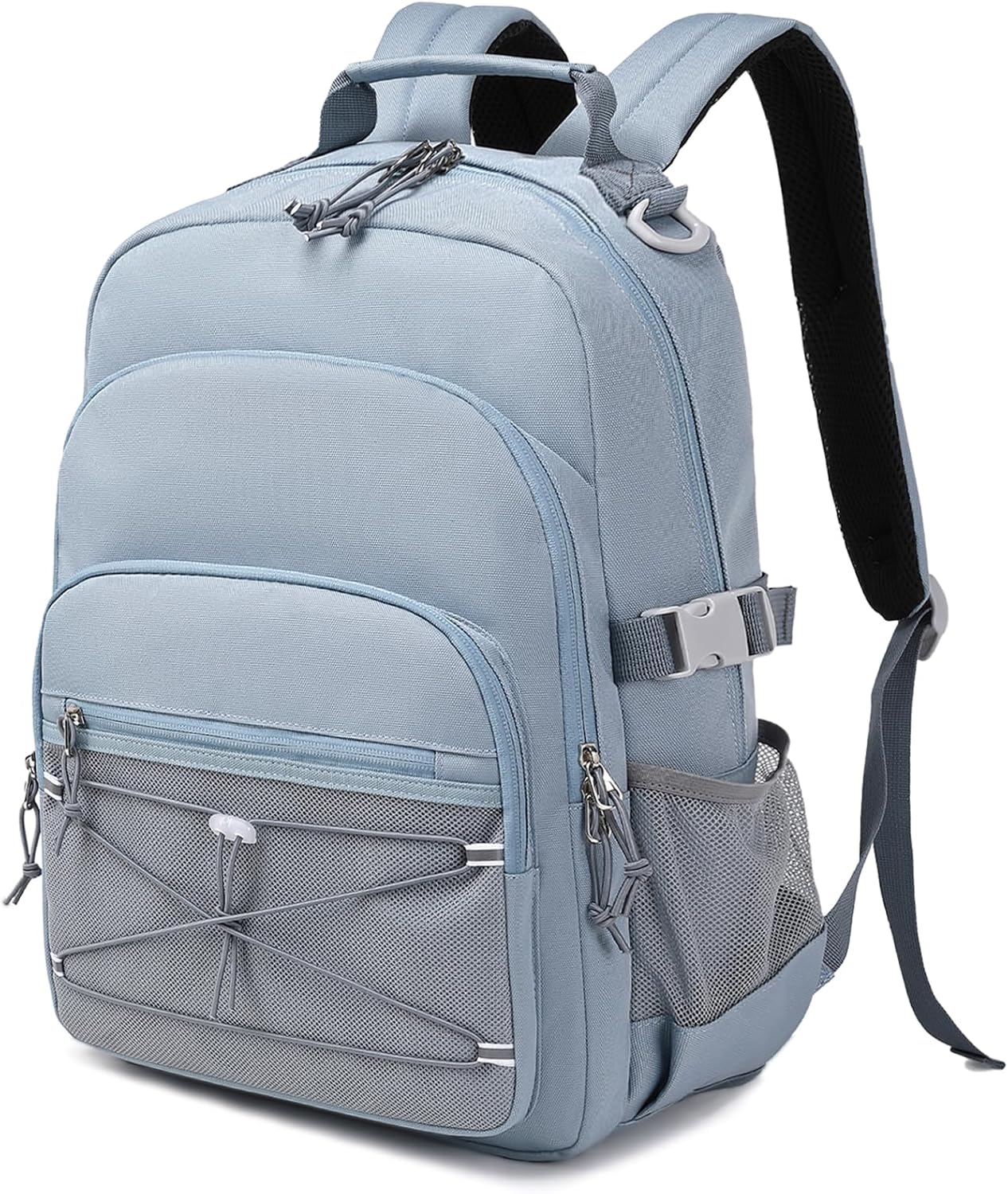 mygreen Backpacks for Kids Elementary School Bags Kindergarten Primary Book Bags for School Waterproof Durable Lightweight for Travel Grey Blue