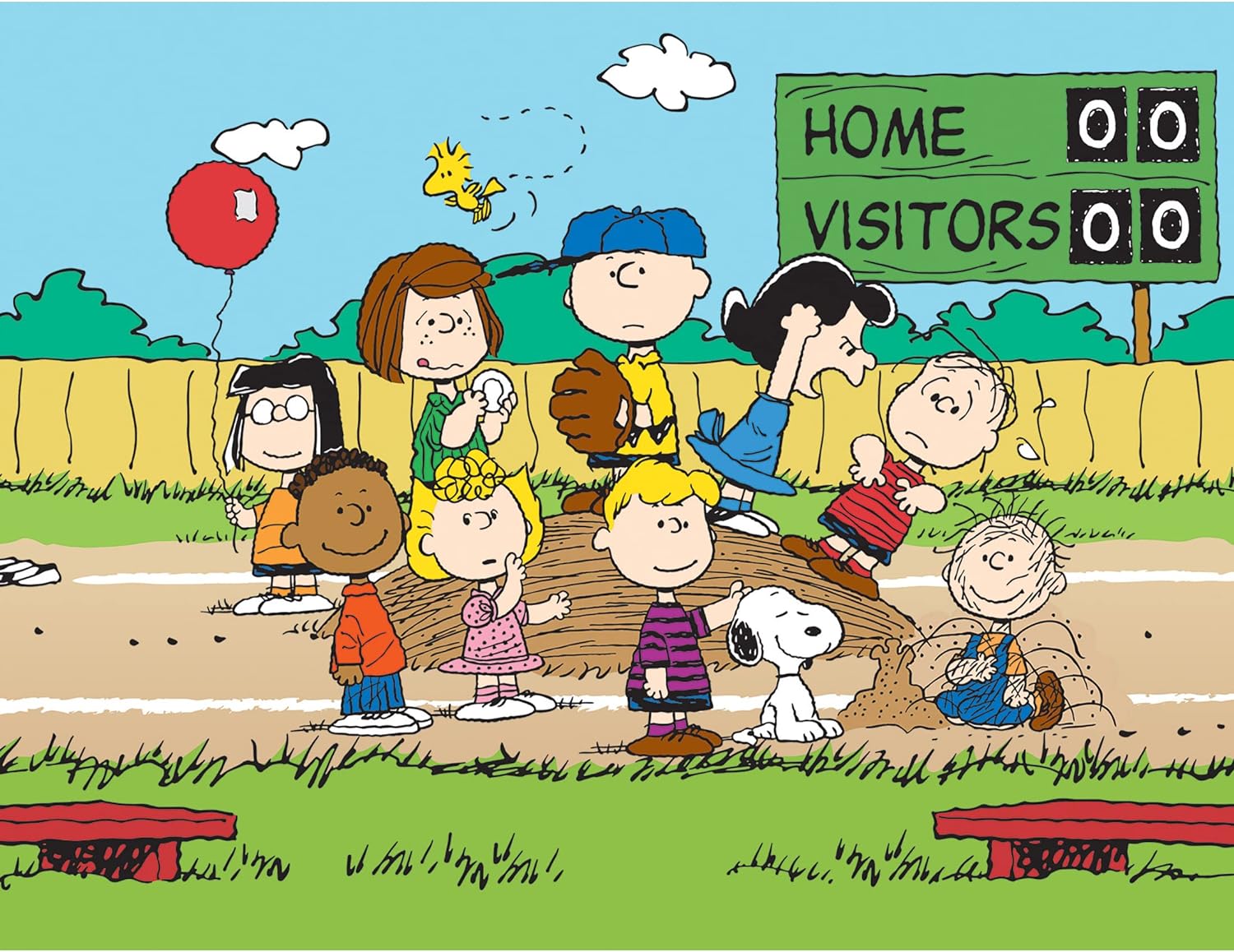 RoseArt – Peanuts – 100 Piece Jigsaw Puzzle for Kids and Adults