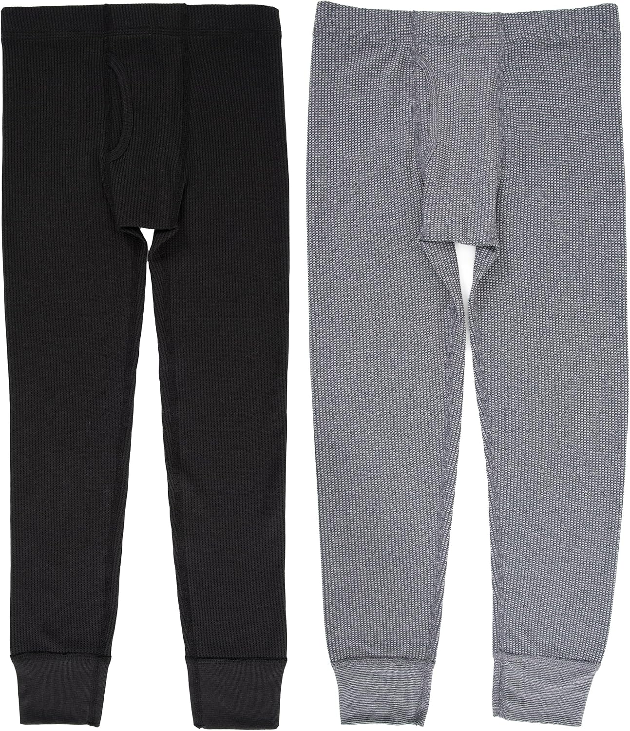 Fruit of The Loom Boys’ Premium 2-Pack Thermal Waffle Bottom