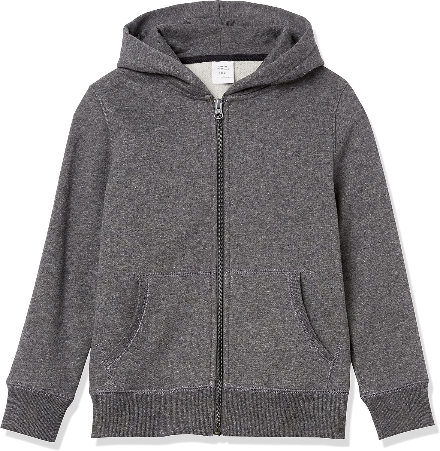 Amazon Essentials Boys and Toddlers’ Soft Fleece Zip-Up Hoodie Sweatshirt